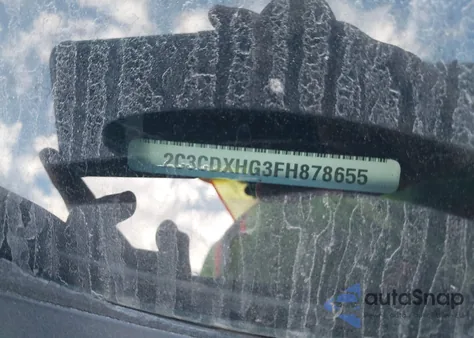 2015 Dodge Charger Sxt из США, поврежденный, VIN 2C3CDXHG3FH878655